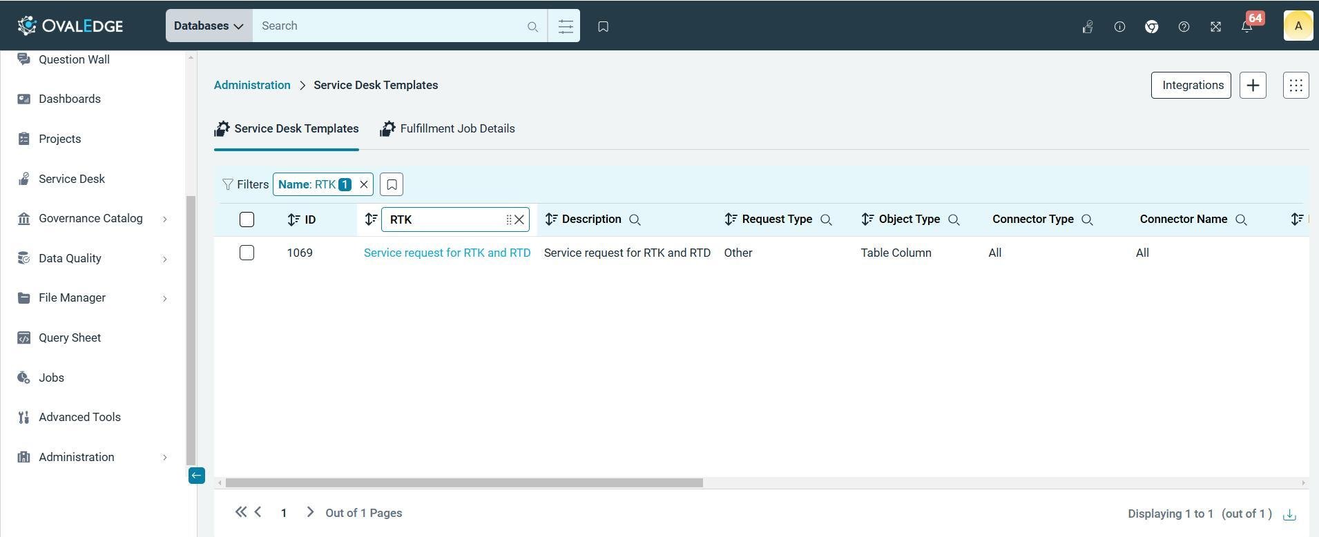Integrating OvalEdge with JIRA