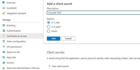 Client Secret-