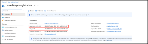 PowerBI-app reg list